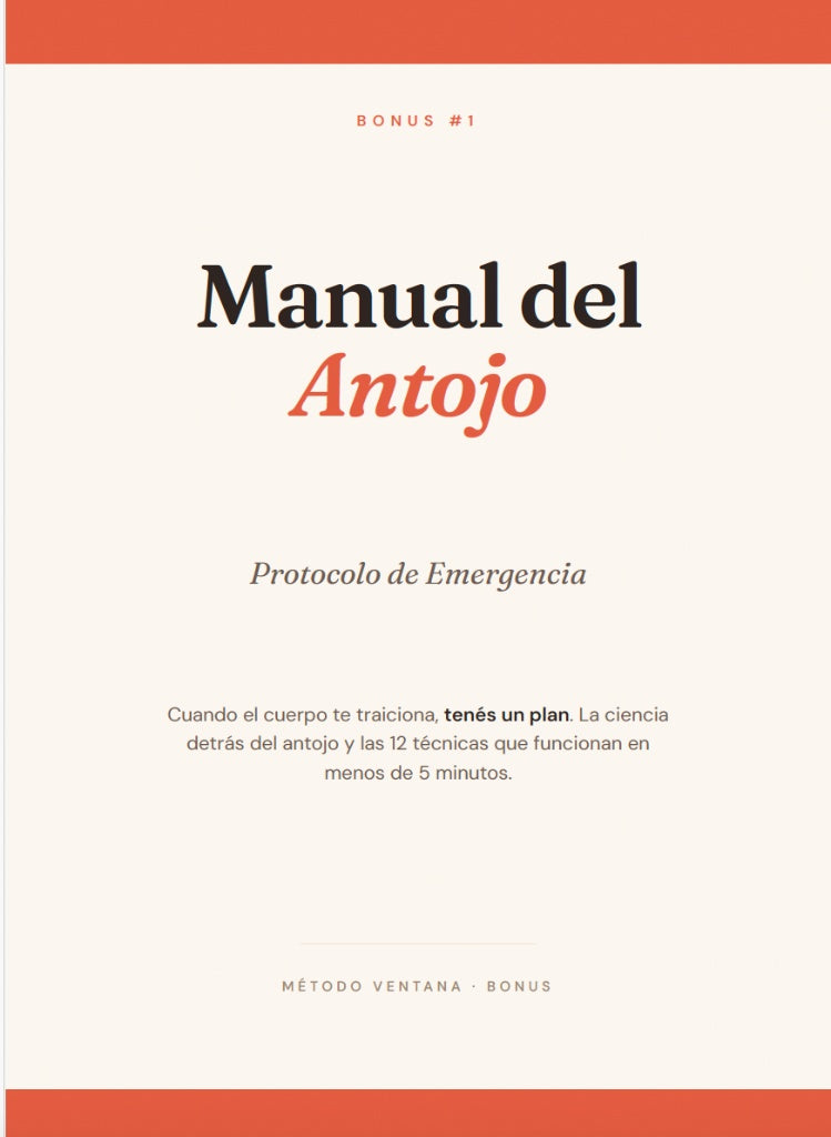 Método Ventana — Ayuno Intermitente para Mujeres + 4 Bonus